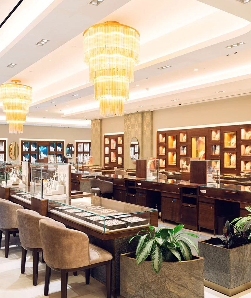 Inside a Tanishq showroom